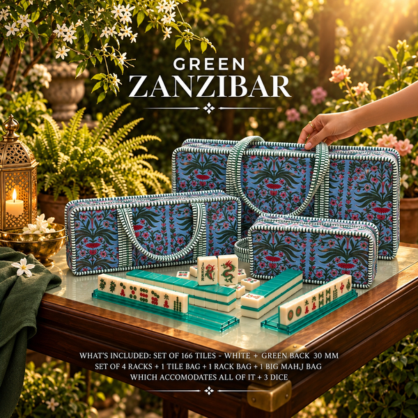 Green Zanzibar - The Elevated Basic Set (Floral Bag)
