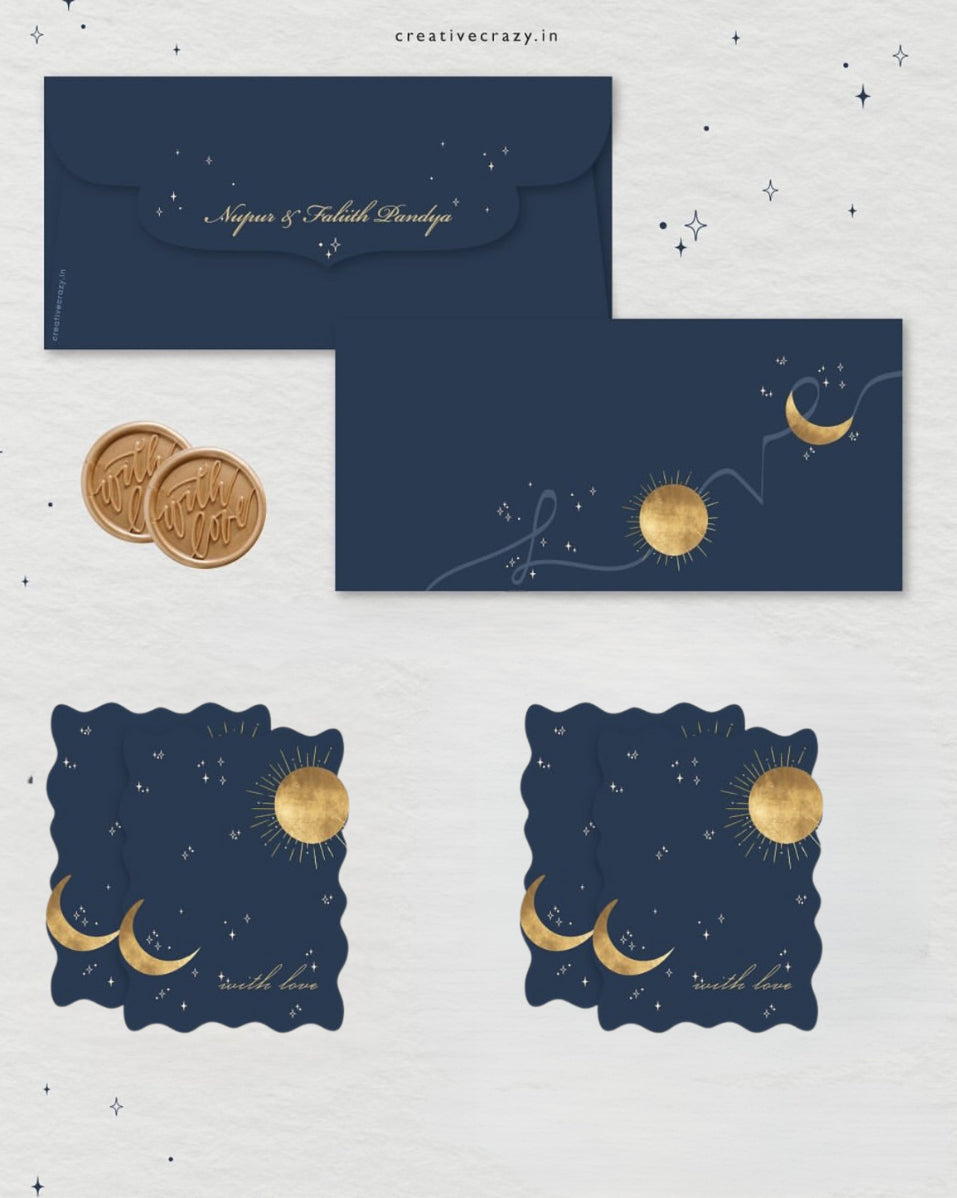 Personalised Stationery Set -  Cosmic Notes