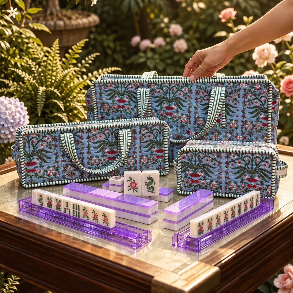 Purple Zanzibar - The Elevated Basic Set (Floral Bag Set)