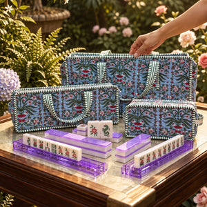 Purple Zanzibar - The Elevated Basic Set (Floral Bag Set)