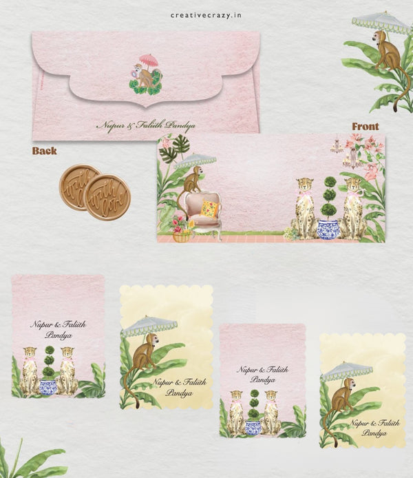 Personalised Stationery Set -  The Wild Edit