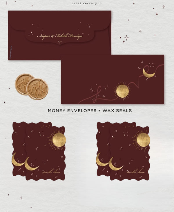 Personalised Stationery Set - Lunar Luxe
