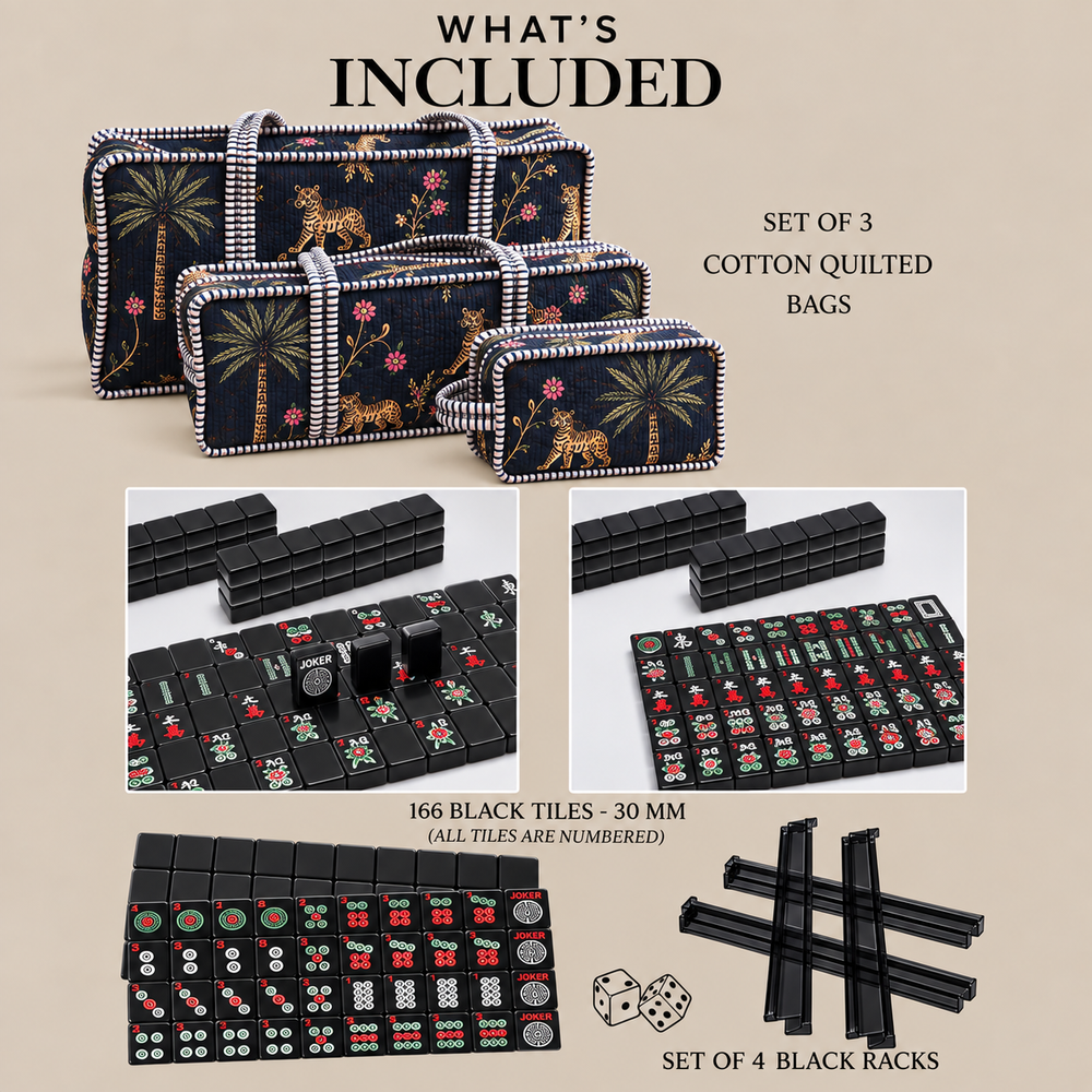Black Zanzibar - The Elevated Basic Set (Opaque Racks)