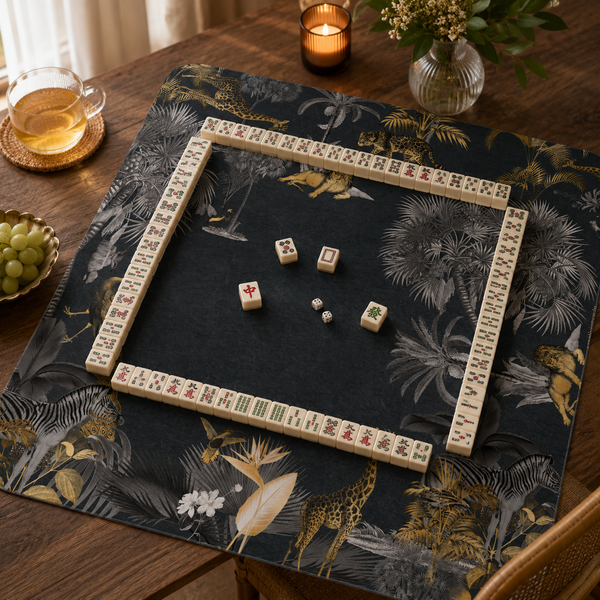 Midnight Safari Mahjong Mat