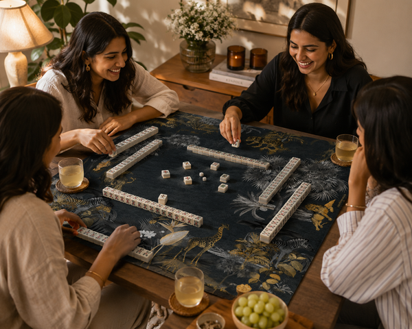 Midnight Safari Mahjong Mat