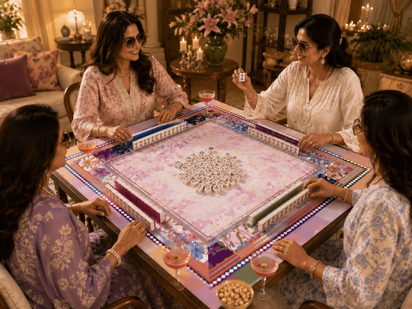 Garden Gossip Mahjong Mat