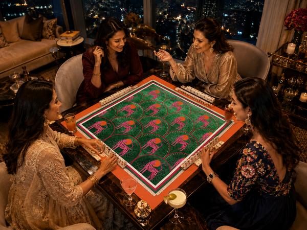 Pink Panther Mahjong Mat