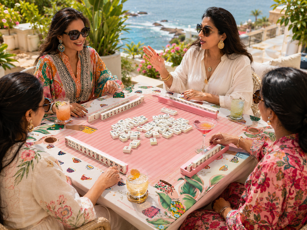 Drama Queen Mahjong Mat
