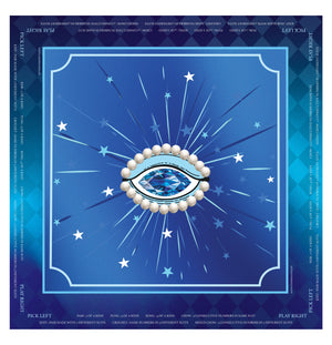 Cosmic Evil Eye Mahjong Mat
