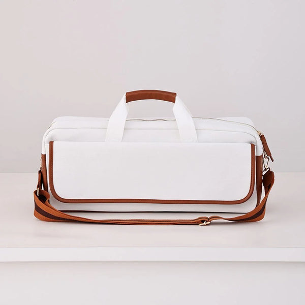 Mahjong Weekender Bag - Brown