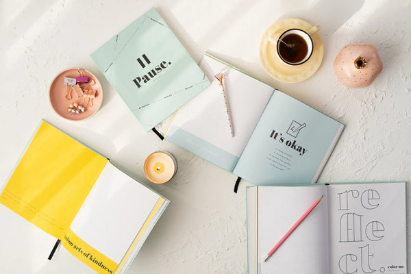 Pause Journal + Candle combo