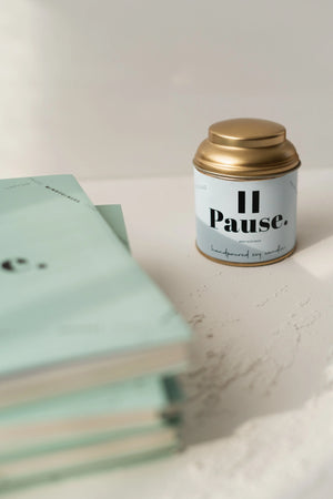 Pause Journal + Candle combo
