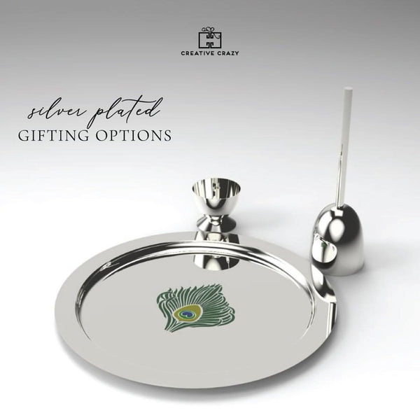 Silver Plated Morpankh Collection