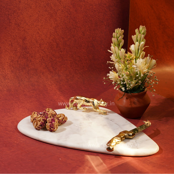 Panther Marble Platter