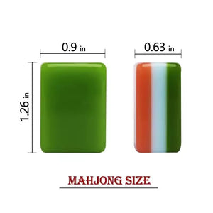 Melon Grove - Premium Tri Colour Mahjong Tiles