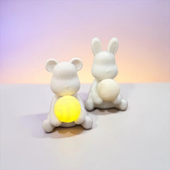 Moon Glow Bear Lamp + Piggy Bank
