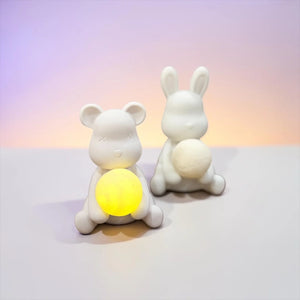 Moon Glow Bear Lamp + Piggy Bank
