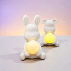 Moon Glow Bunny Lamp + Piggy Bank