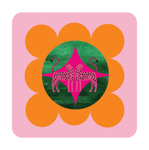 Pink Panther Coasters - Set of 4