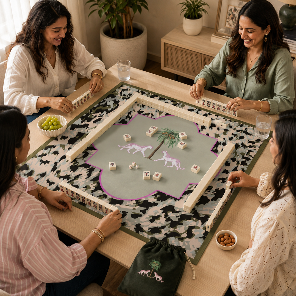 Serengeti Mahjong Mat