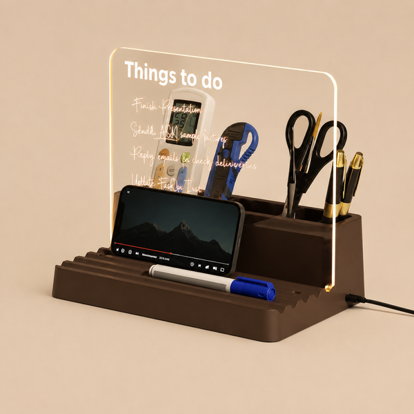 Task Master Lite – Light Up Planner &  Desk Organiser