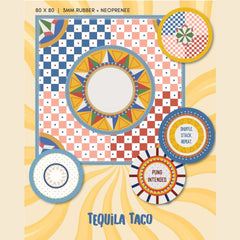 Tequila Taco Coasters - Set of 4