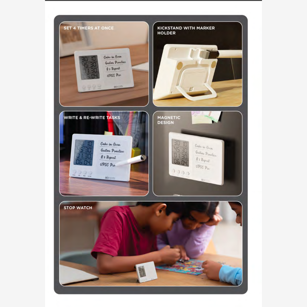 Time Board – Pomodoro Timer with Mini Whiteboard