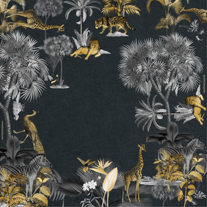 Midnight Safari Mahjong Mat