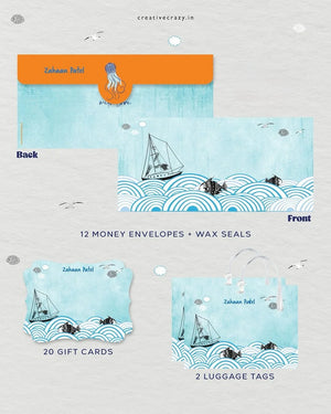 Personalised Stationery Hamper - Under the Sea  (Kids)
