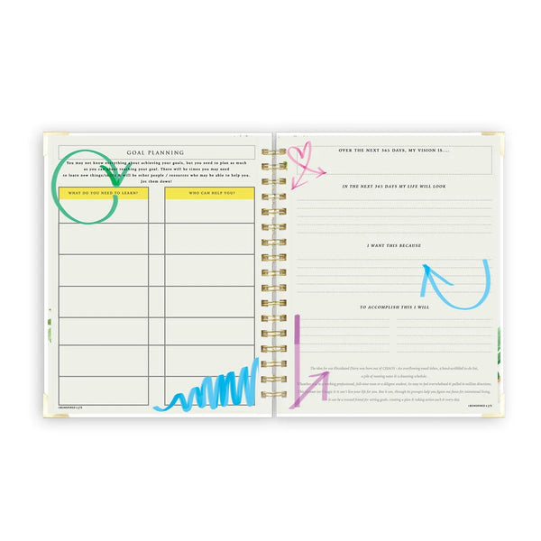 Blu Life Planner - Wire O