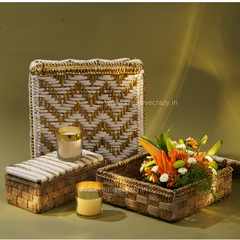 Eco Luxe Jute Boxes, Trays and Baskets