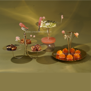 Elegant Bird Platters
