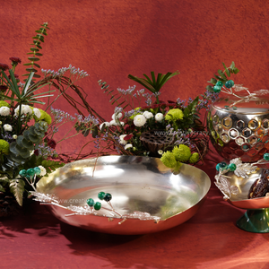 Silver Plated Resin Platters